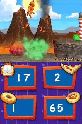 Garfield's Nightmare (Europe) (En,Fr,De,Es,It,Nl,Pt,Sv,No,Da,Fi) screen shot game playing